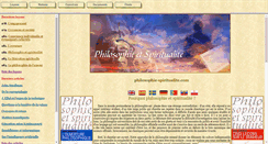 Desktop Screenshot of philosophie-spiritualite.com